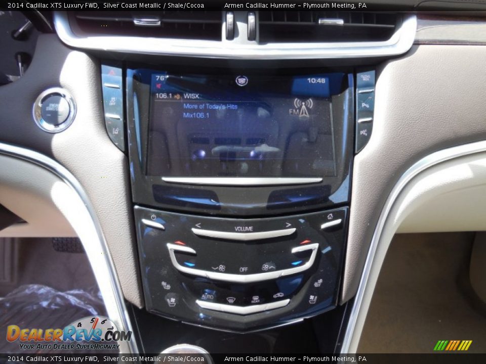 2014 Cadillac XTS Luxury FWD Silver Coast Metallic / Shale/Cocoa Photo #12