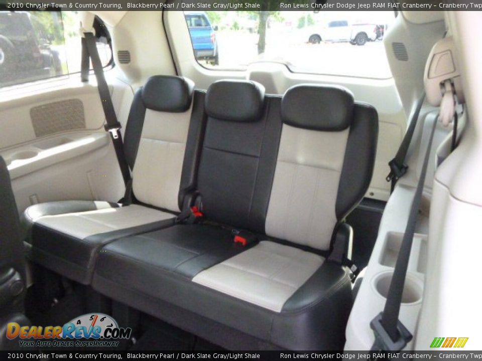 2010 Chrysler Town & Country Touring Blackberry Pearl / Dark Slate Gray/Light Shale Photo #12