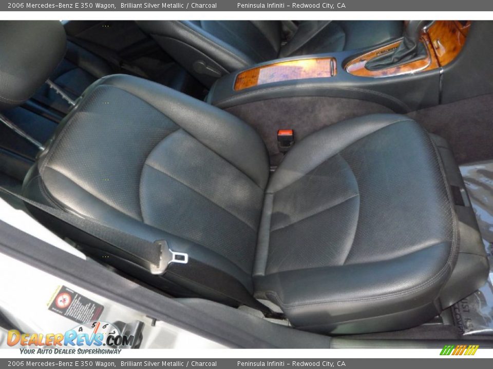 2006 Mercedes-Benz E 350 Wagon Brilliant Silver Metallic / Charcoal Photo #15
