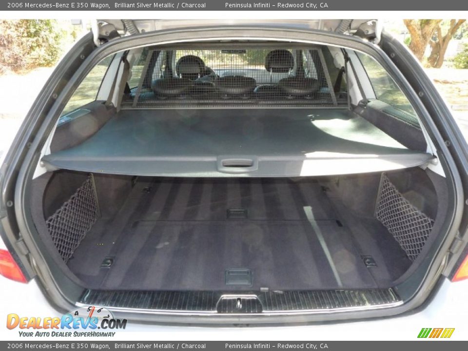 2006 Mercedes-Benz E 350 Wagon Brilliant Silver Metallic / Charcoal Photo #16