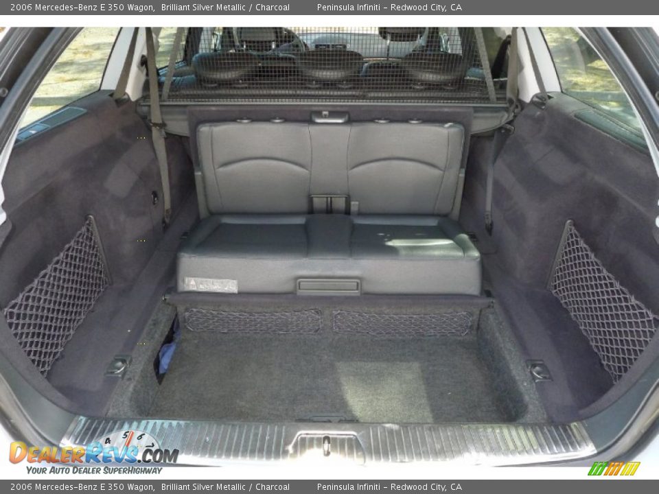 2006 Mercedes-Benz E 350 Wagon Brilliant Silver Metallic / Charcoal Photo #17