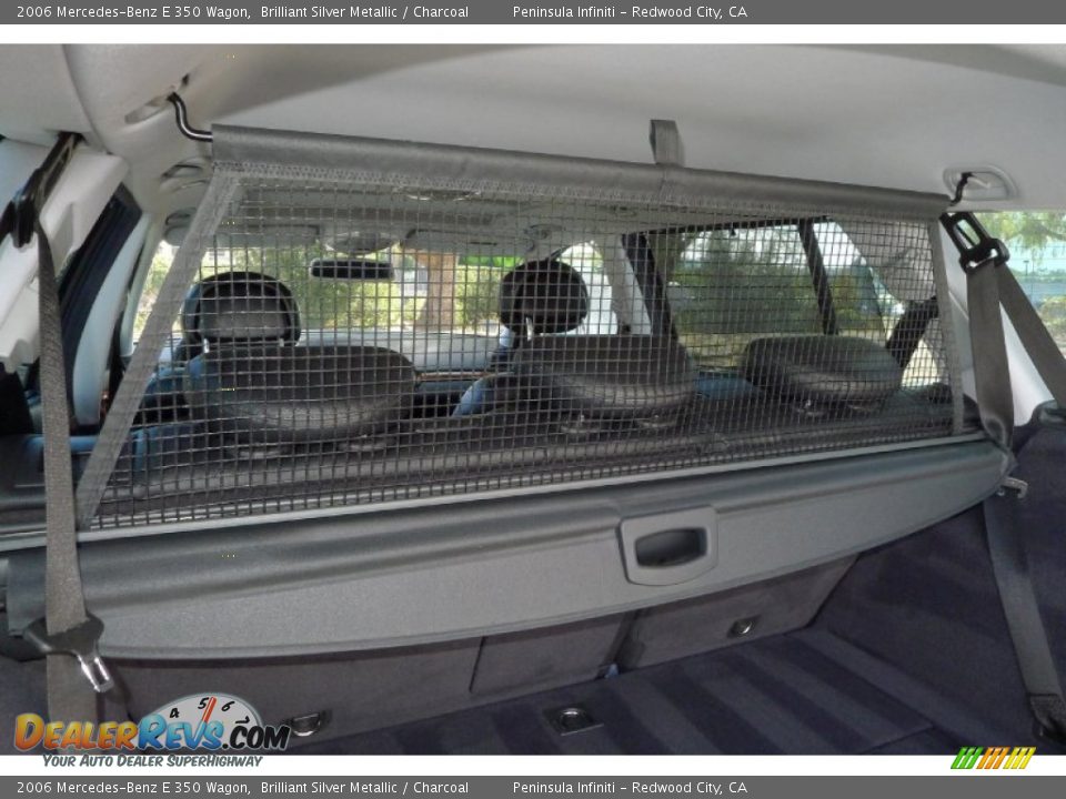 2006 Mercedes-Benz E 350 Wagon Brilliant Silver Metallic / Charcoal Photo #18