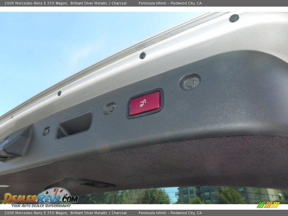 2006 Mercedes-Benz E 350 Wagon Brilliant Silver Metallic / Charcoal Photo #19