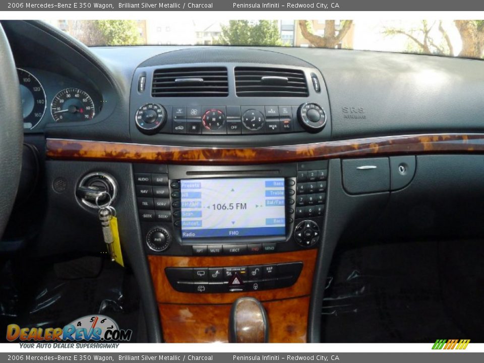 2006 Mercedes-Benz E 350 Wagon Brilliant Silver Metallic / Charcoal Photo #20