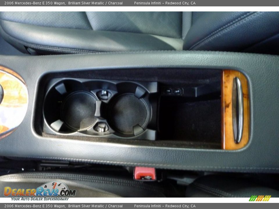 2006 Mercedes-Benz E 350 Wagon Brilliant Silver Metallic / Charcoal Photo #22