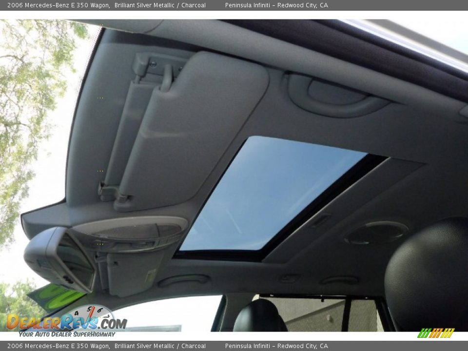 2006 Mercedes-Benz E 350 Wagon Brilliant Silver Metallic / Charcoal Photo #23