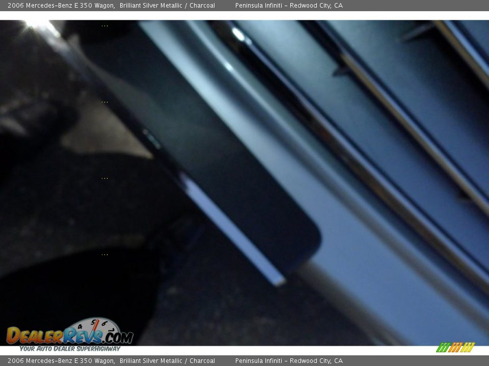 2006 Mercedes-Benz E 350 Wagon Brilliant Silver Metallic / Charcoal Photo #24