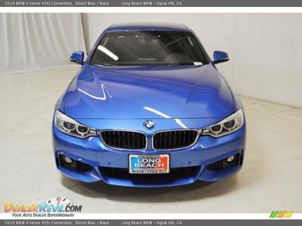 2014 BMW 4 Series 435i Convertible Estoril Blue / Black Photo #4