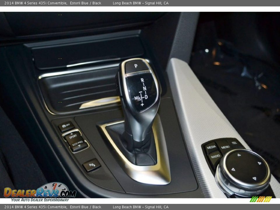 2014 BMW 4 Series 435i Convertible Estoril Blue / Black Photo #8