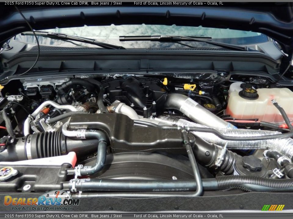 2015 Ford F350 Super Duty XL Crew Cab DRW 6.7 Liter OHV 32-Valve B20 Power Stroke Turbo-Diesel V8 Engine Photo #11