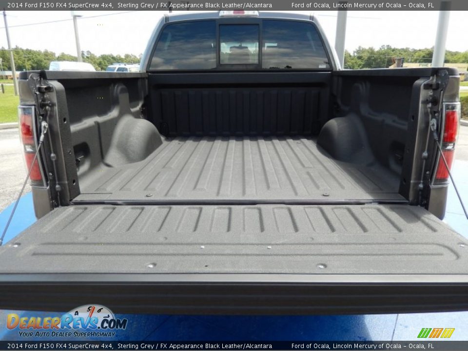 2014 Ford F150 FX4 SuperCrew 4x4 Sterling Grey / FX Appearance Black Leather/Alcantara Photo #4