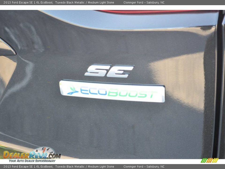 2013 Ford Escape SE 1.6L EcoBoost Tuxedo Black Metallic / Medium Light Stone Photo #20