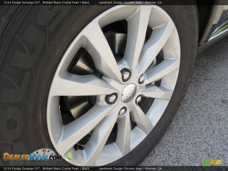 2014 Dodge Durango SXT Brilliant Black Crystal Pearl / Black Photo #5
