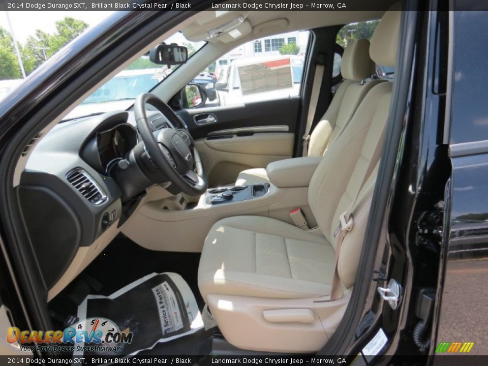 2014 Dodge Durango SXT Brilliant Black Crystal Pearl / Black Photo #6