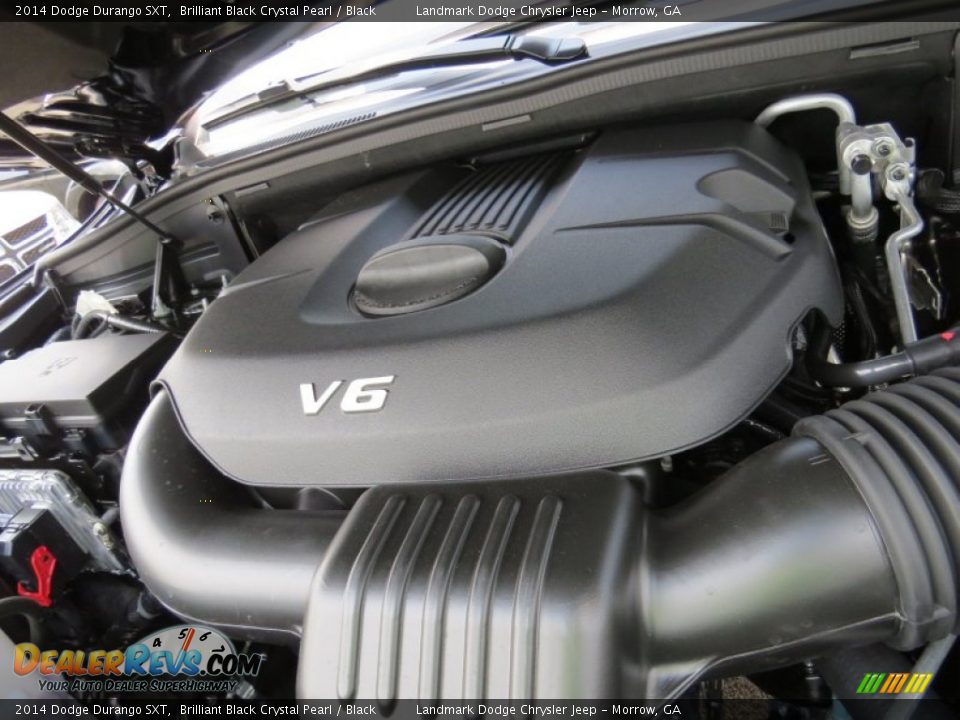 2014 Dodge Durango SXT Brilliant Black Crystal Pearl / Black Photo #8