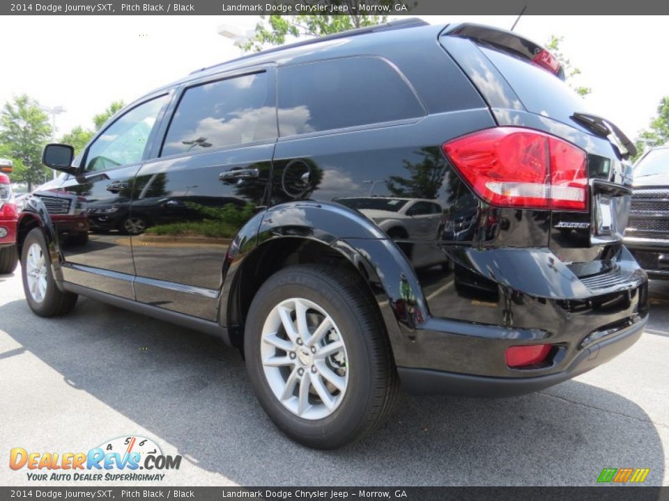 2014 Dodge Journey SXT Pitch Black / Black Photo #2