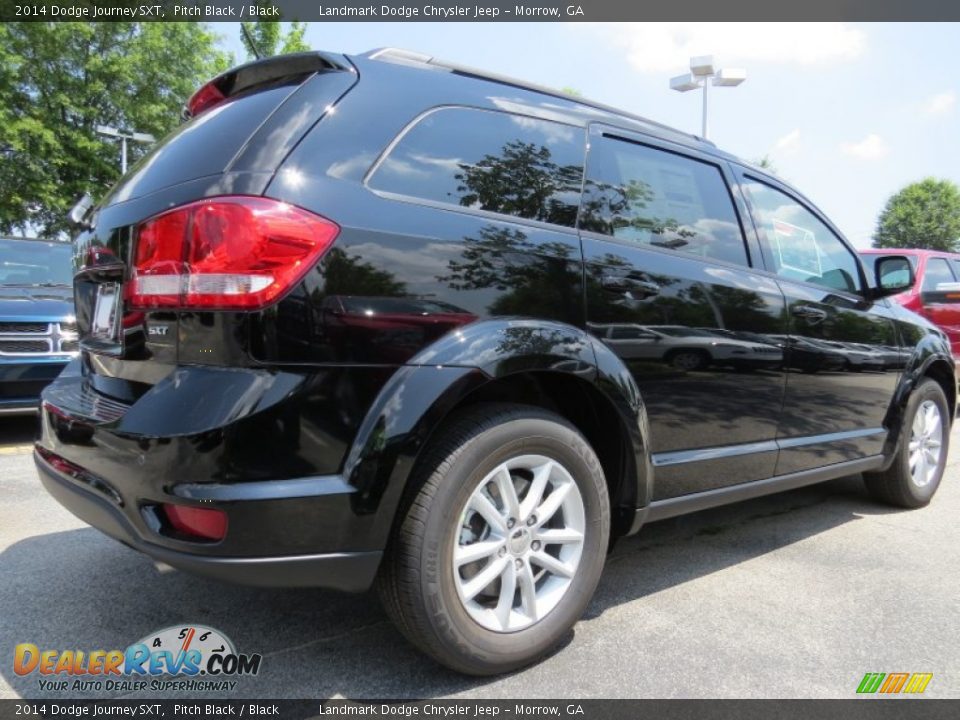 2014 Dodge Journey SXT Pitch Black / Black Photo #3