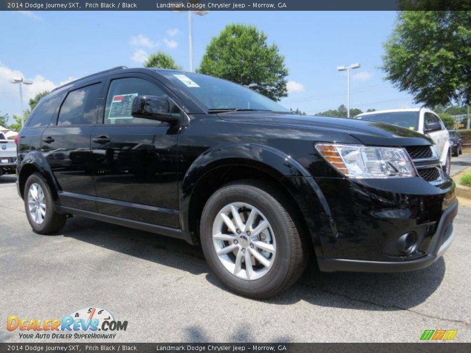 2014 Dodge Journey SXT Pitch Black / Black Photo #4
