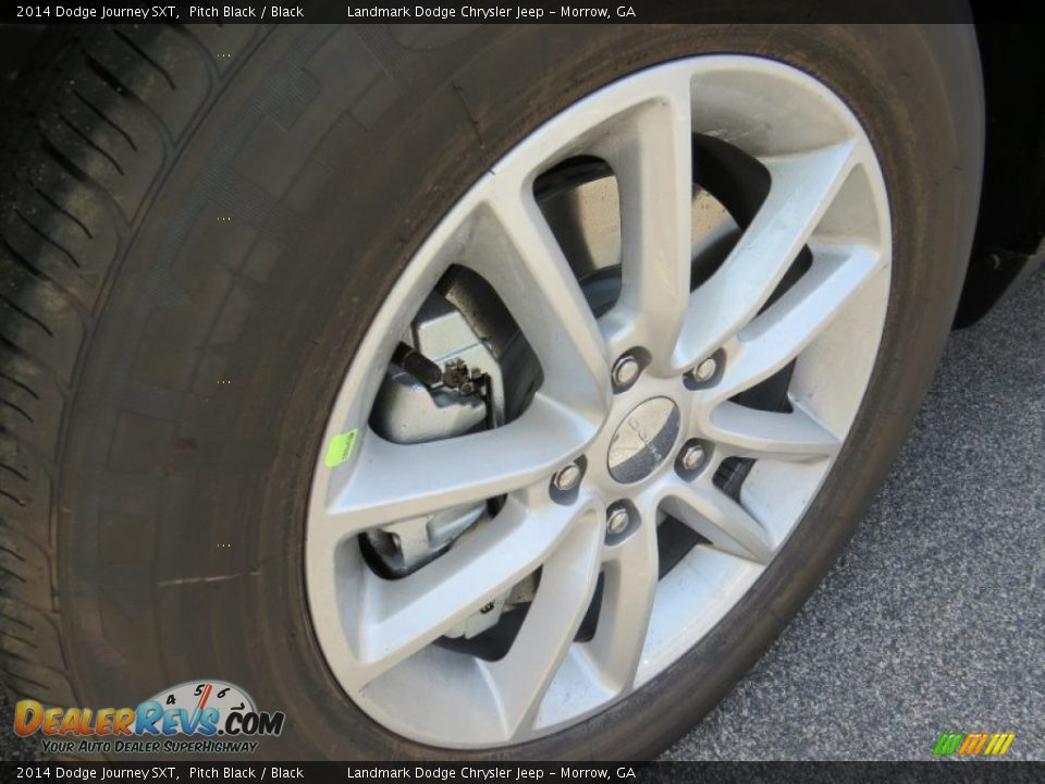 2014 Dodge Journey SXT Pitch Black / Black Photo #5