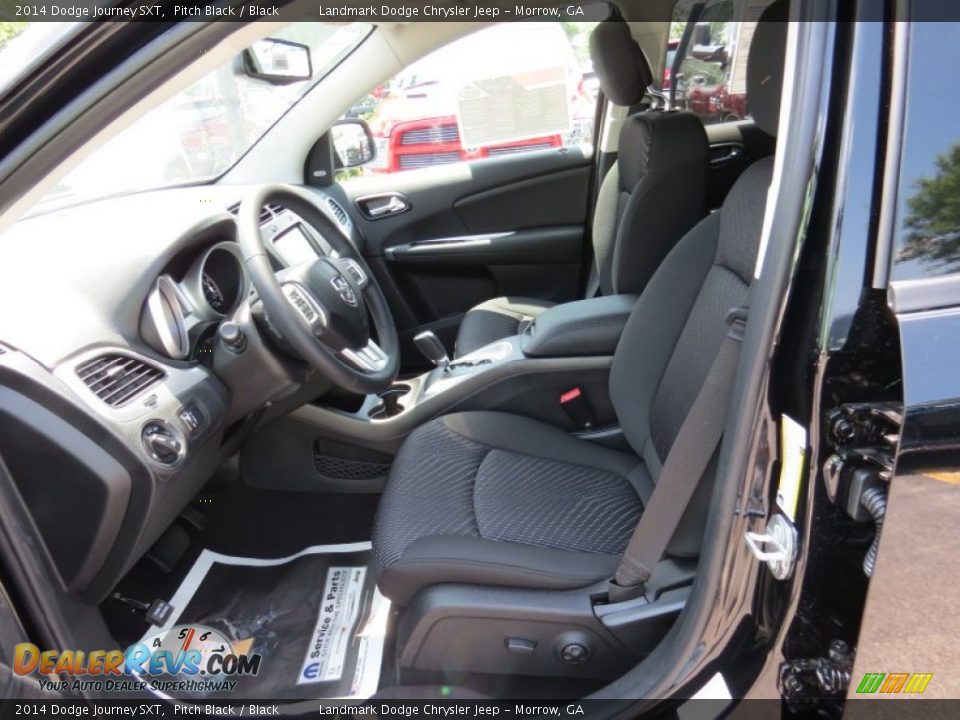 2014 Dodge Journey SXT Pitch Black / Black Photo #6