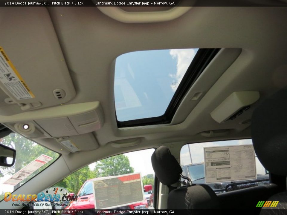 2014 Dodge Journey SXT Pitch Black / Black Photo #7