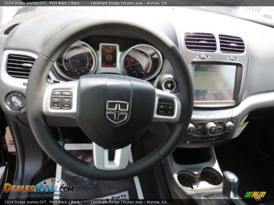 2014 Dodge Journey SXT Pitch Black / Black Photo #8