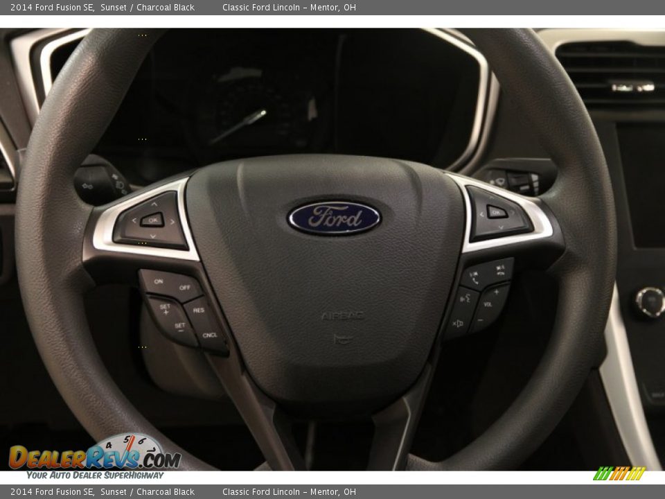 2014 Ford Fusion SE Sunset / Charcoal Black Photo #6