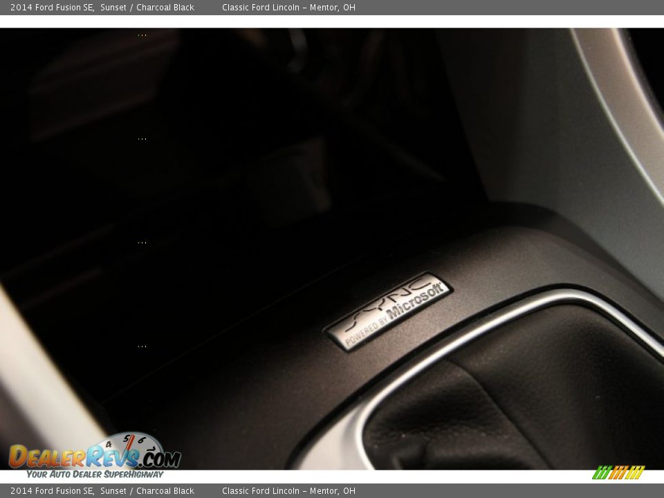 2014 Ford Fusion SE Sunset / Charcoal Black Photo #17