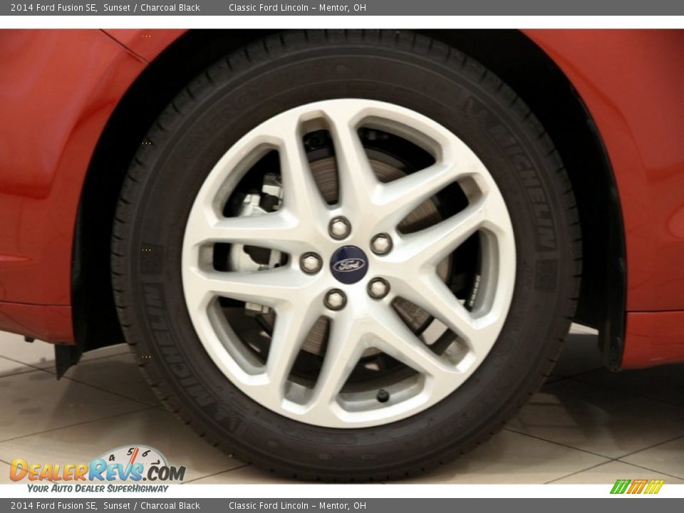 2014 Ford Fusion SE Sunset / Charcoal Black Photo #23