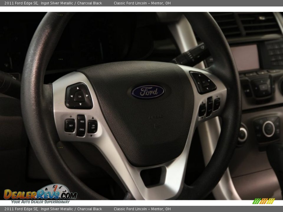 2011 Ford Edge SE Ingot Silver Metallic / Charcoal Black Photo #4