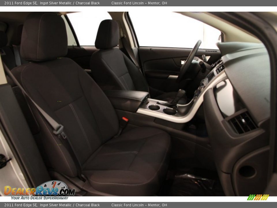2011 Ford Edge SE Ingot Silver Metallic / Charcoal Black Photo #9