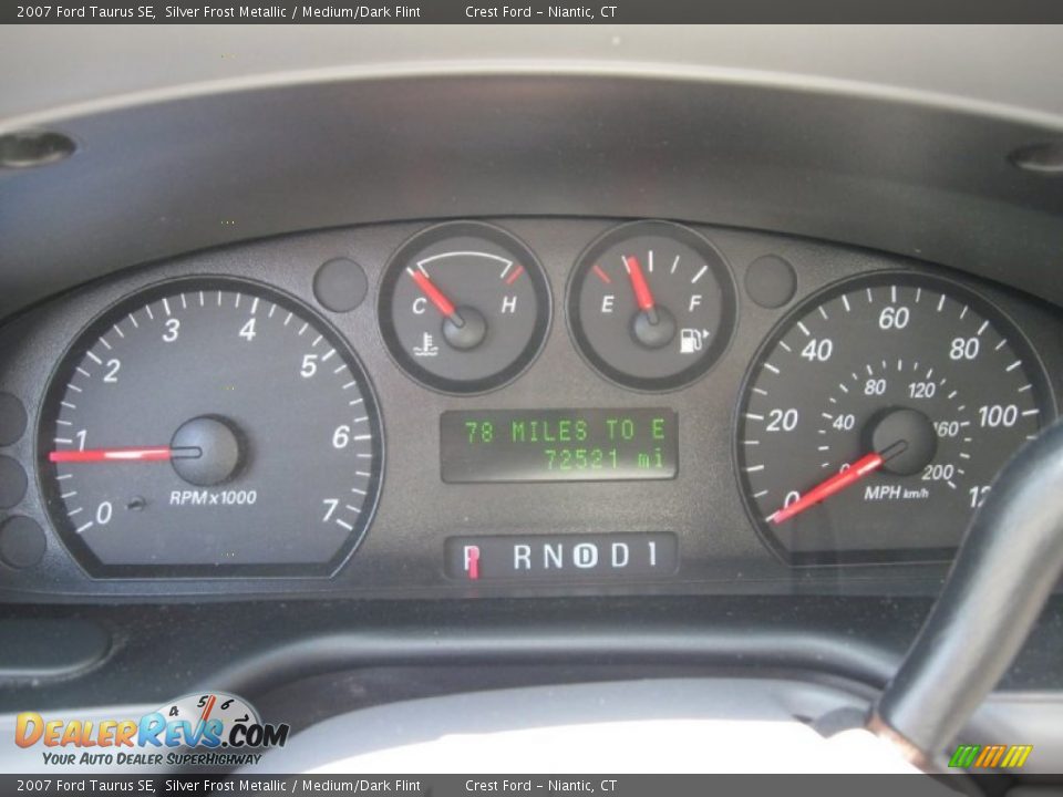 2007 Ford Taurus SE Silver Frost Metallic / Medium/Dark Flint Photo #13