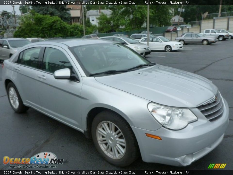 2007 Chrysler Sebring Touring Sedan Bright Silver Metallic / Dark Slate Gray/Light Slate Gray Photo #1