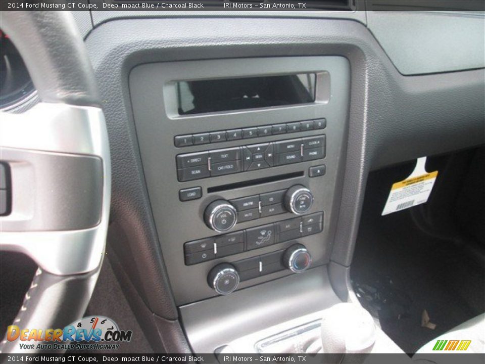 2014 Ford Mustang GT Coupe Deep Impact Blue / Charcoal Black Photo #13