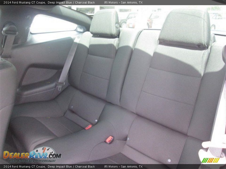 2014 Ford Mustang GT Coupe Deep Impact Blue / Charcoal Black Photo #15