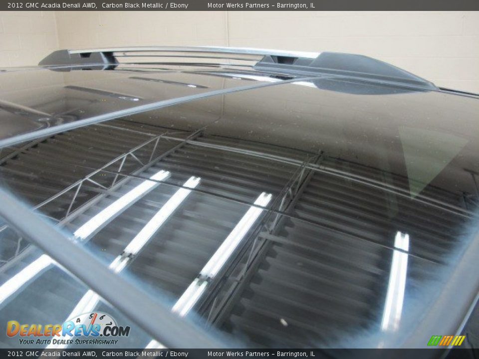 2012 GMC Acadia Denali AWD Carbon Black Metallic / Ebony Photo #12
