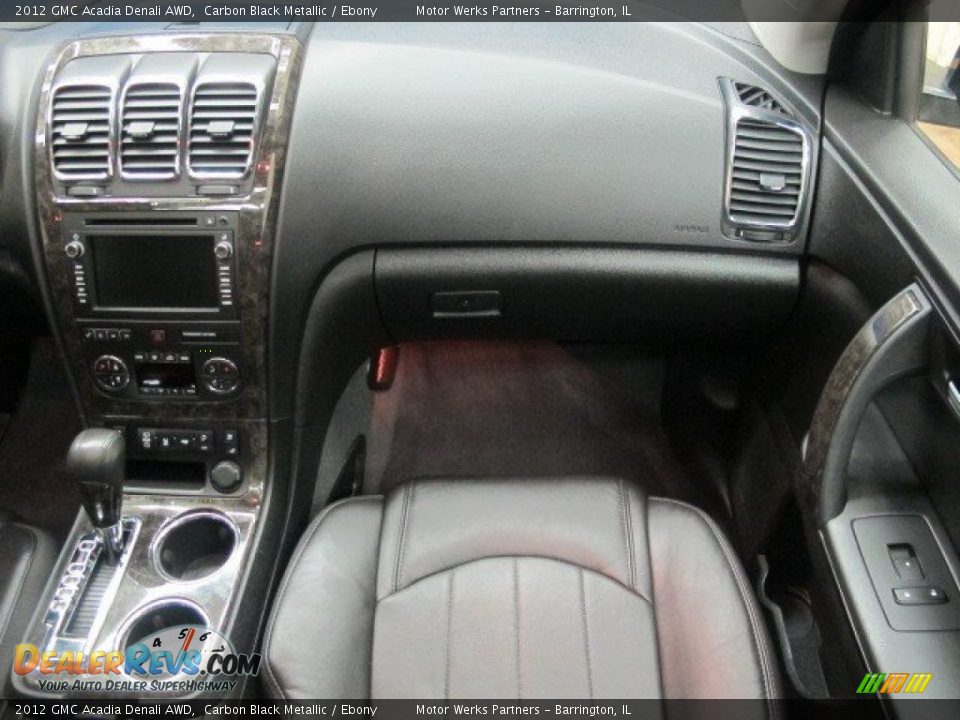2012 GMC Acadia Denali AWD Carbon Black Metallic / Ebony Photo #27