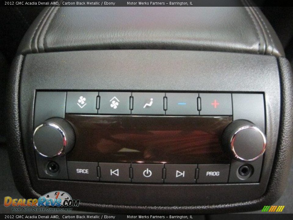 2012 GMC Acadia Denali AWD Carbon Black Metallic / Ebony Photo #30