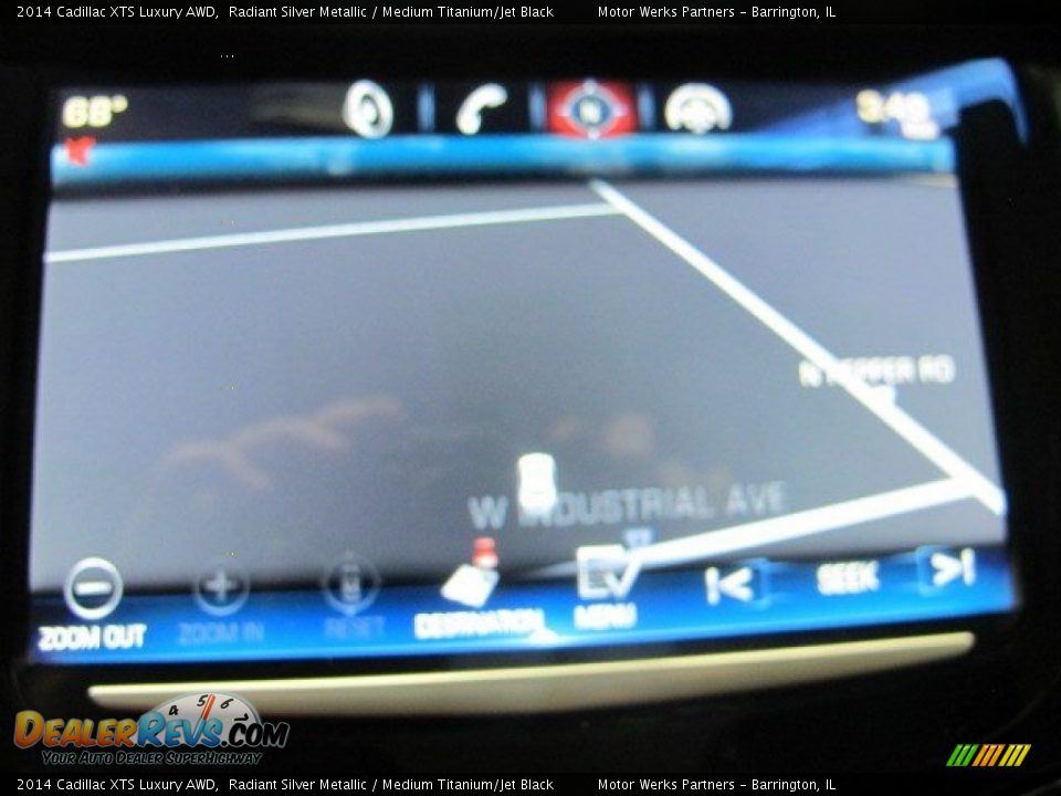 2014 Cadillac XTS Luxury AWD Radiant Silver Metallic / Medium Titanium/Jet Black Photo #16