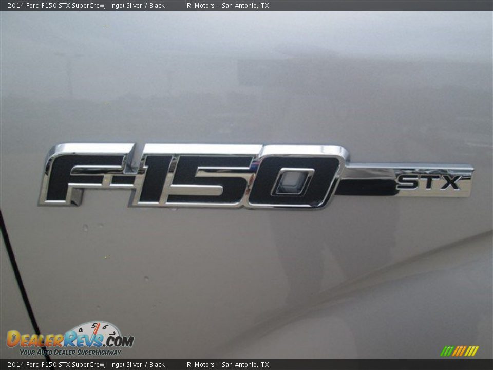 2014 Ford F150 STX SuperCrew Ingot Silver / Black Photo #10