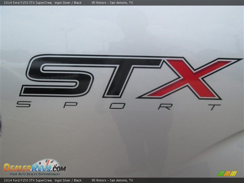 2014 Ford F150 STX SuperCrew Ingot Silver / Black Photo #11