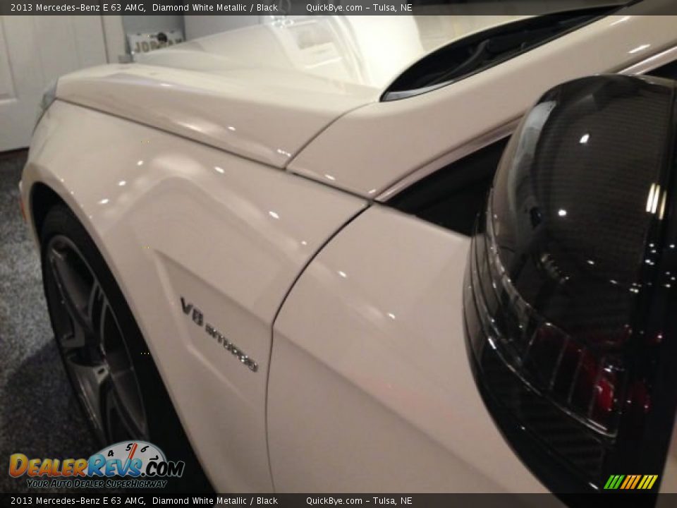 2013 Mercedes-Benz E 63 AMG Diamond White Metallic / Black Photo #3
