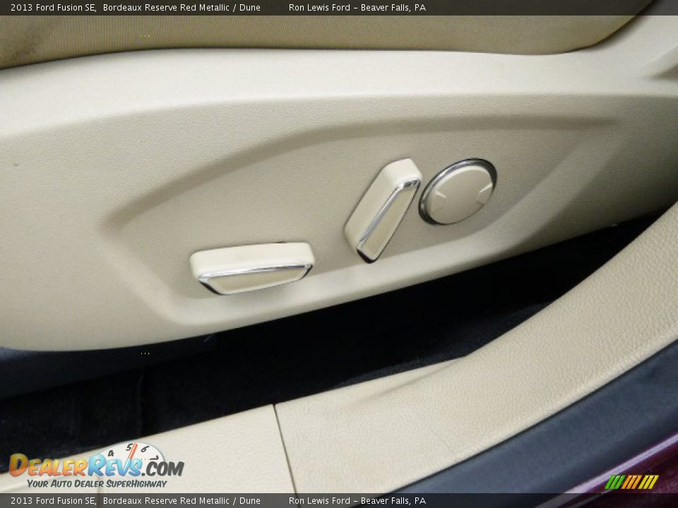 2013 Ford Fusion SE Bordeaux Reserve Red Metallic / Dune Photo #14