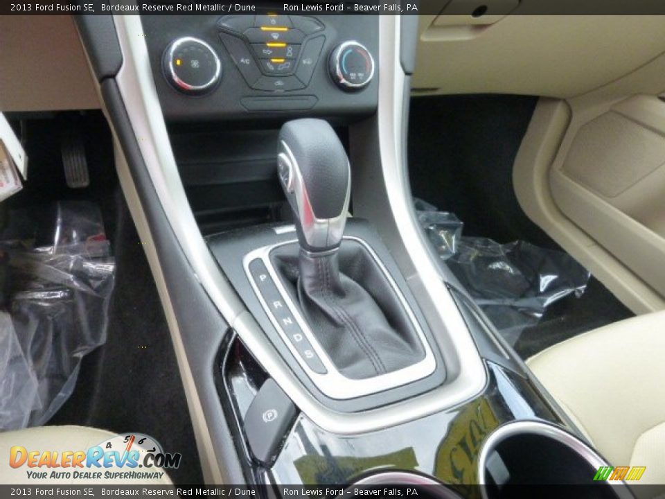 2013 Ford Fusion SE Bordeaux Reserve Red Metallic / Dune Photo #16