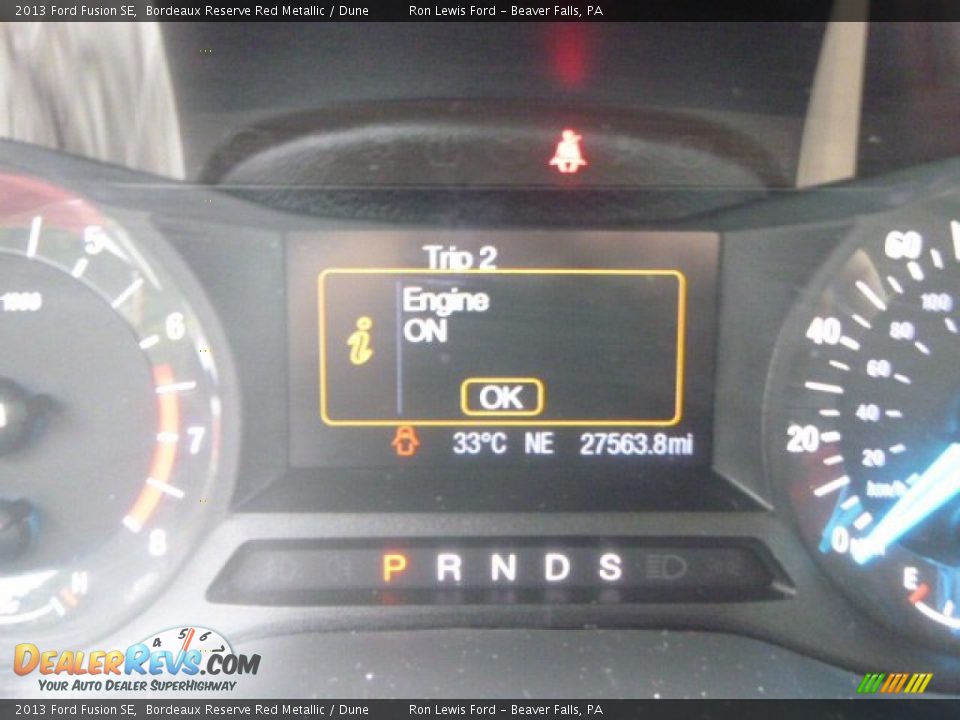 2013 Ford Fusion SE Bordeaux Reserve Red Metallic / Dune Photo #19