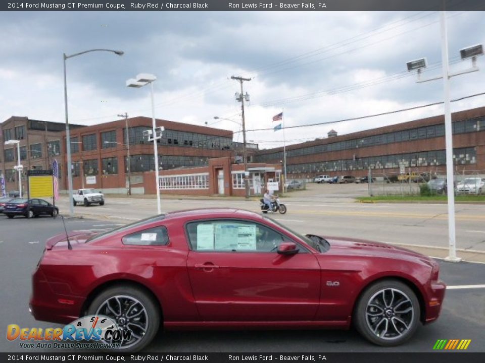 Ruby Red 2014 Ford Mustang GT Premium Coupe Photo #1