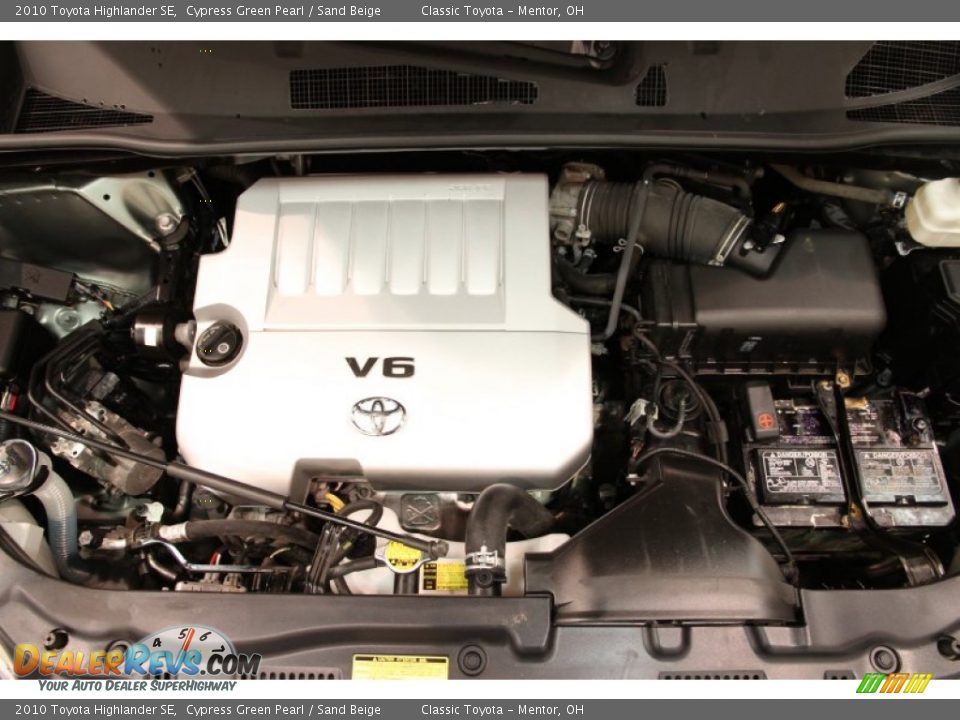 2010 Toyota Highlander SE 3.5 Liter DOHC 24-Valve VVT-i V6 Engine Photo #33