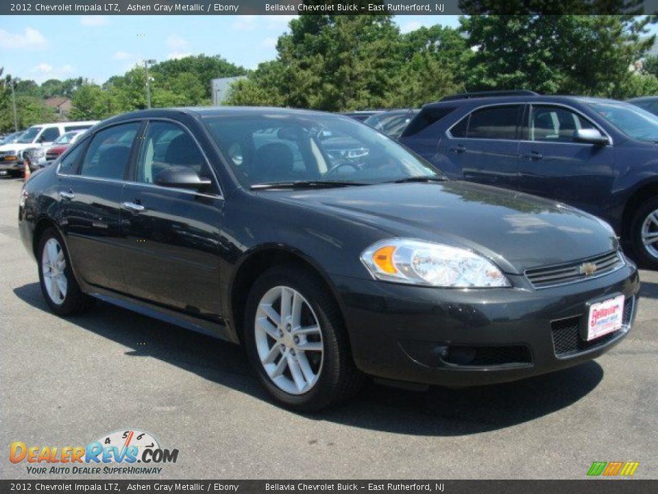 2012 Chevrolet Impala LTZ Ashen Gray Metallic / Ebony Photo #3