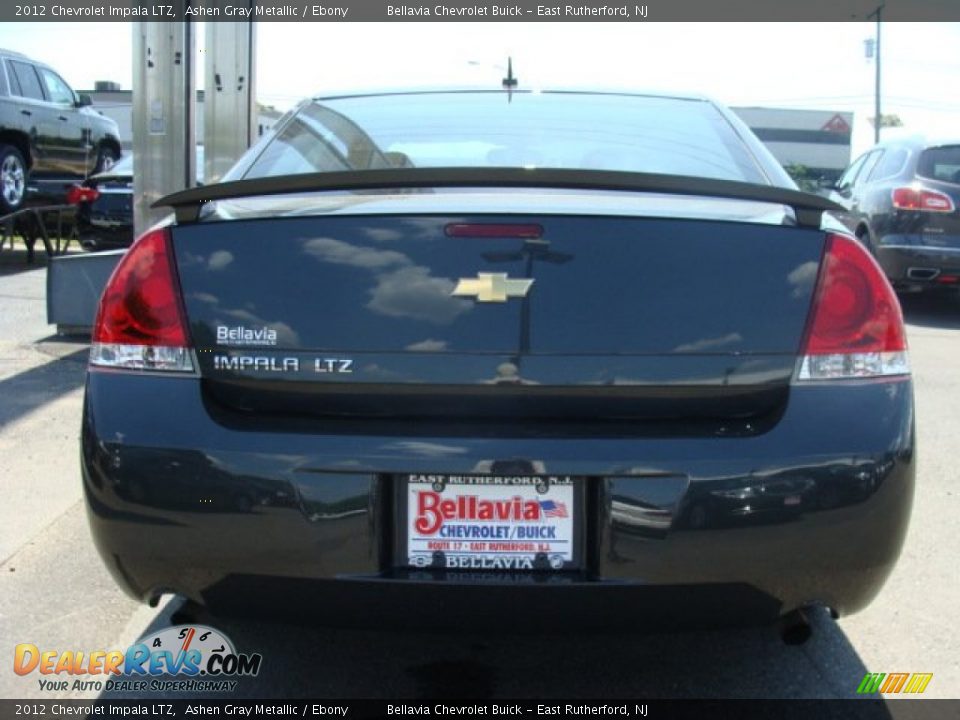 2012 Chevrolet Impala LTZ Ashen Gray Metallic / Ebony Photo #5