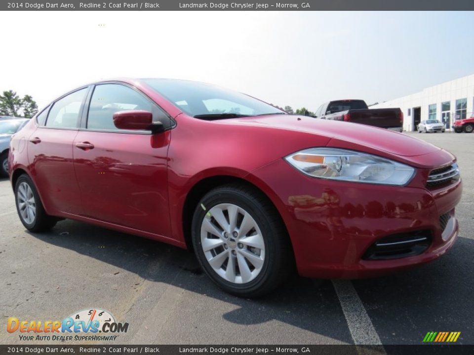 2014 Dodge Dart Aero Redline 2 Coat Pearl / Black Photo #4